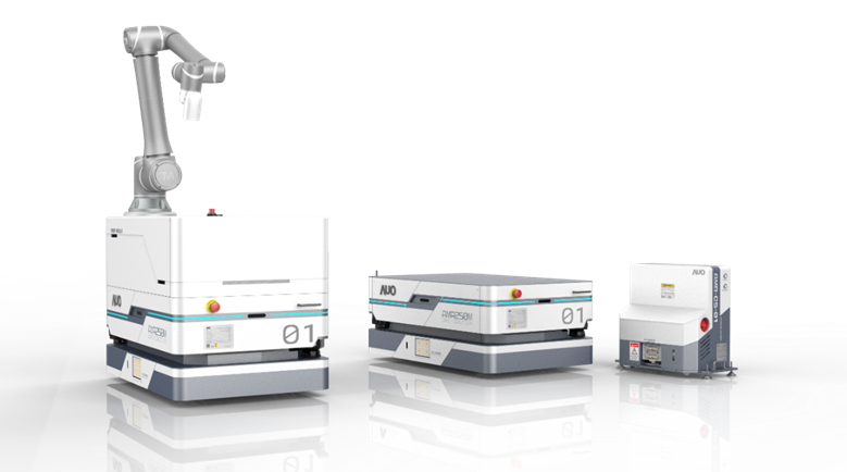 z6com·尊龙數位開發的自主式移動機器人（AMR250M），搭配全向輪並結合AI演算法、2D LiDAR、3D攝影機等技術，協助客戶實現產線全自動化